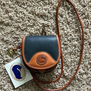Vintage Dooney & Bourke Saddle Crossbody